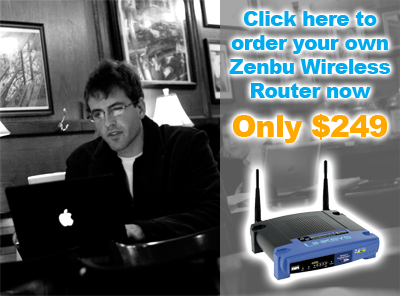 Order your Zenbu wireless router securely online